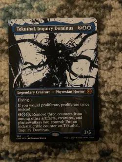 Tekuthal Inquiry Dominus Showcase Pack Fresh Never Played FREE SHIPPING - Image 2