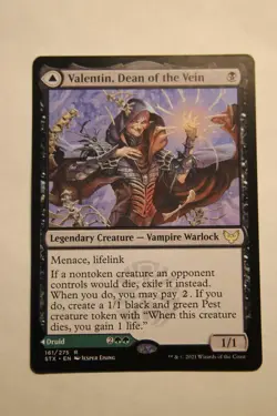 MTG Valentin Dean of the Vein x1- -Strixhaven: School of Mages-Pack Fresh - Image 1