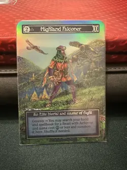 Highland Falconer Foil Alpha Sorcery Contested Realm NM/M Foil - Image 1