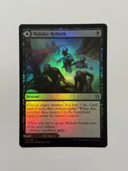 1 Malakir Rebirth // Malakir Mire (ZNR) 111 Foil - Image 1