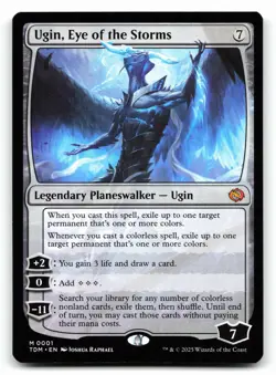 Ugin, Eye of the Storms // Ugin, Eye of the Storms #1 Tarkir: Dragonstorm Art - Image 1