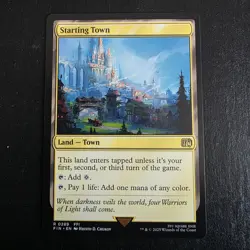 Starting Town 0289 Rare MTG Final Fantasy - Image 1