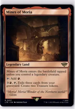 Mines Of Moria NM/M* The Lord Of The Rings ENGLISH 0257 mtg -UnltdCards - Image 1
