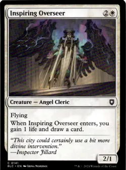 Inspiring Overseer C Commander: Bloomburrow 141 NM - Image 1