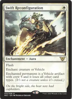 Swift Reconfiguration R Commander: Kamigawa: Neon Dynasty 10 LP - Image 1