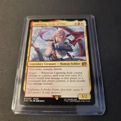MTG Lightning, Army of One 233 Regular Mythic Final Fantasy FIN - Image 2