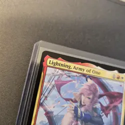 MTG Lightning, Army of One 233 Regular Mythic Final Fantasy FIN - Image 3