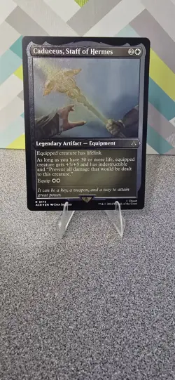 Caduceus, Staff Of Hermes (0173) *ETCHED FOIL* Assassin’s Creed ACR MTG NM - Image 1