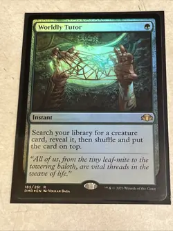 Worldly Tutor Dominaria Remastered Foil - Image 1