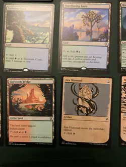 Mtg Small Temur Bundle: Various Lands, Charm, Etc - Image 3