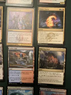 Mtg Small Temur Bundle: Various Lands, Charm, Etc - Image 5