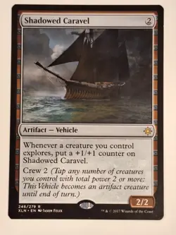 Shadowed Caravel - Ixalan - Magic the Gathering MTG Nice! - Image 1