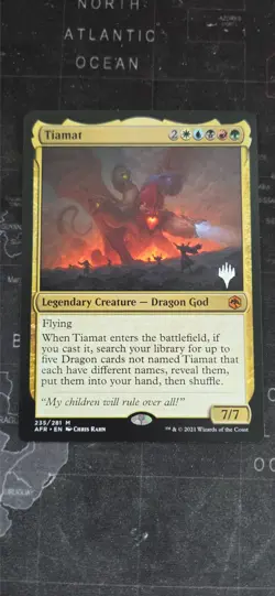 MtG Tiamat Promo - Image 1