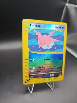 Corsola 102/165 Expedition Base Set Reverse Holo HP Pokemon Card - Image 2