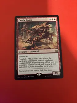 Geode Rager Commander: Zendikar Rising Regular - Image 1