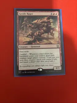 Geode Rager Commander: Zendikar Rising Regular - Image 3