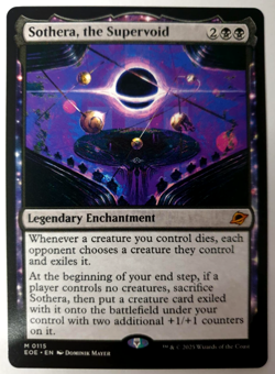 MTG Edge of Eternities - Sothera, the Supervoid - Mythic 0115 NM - Image 1