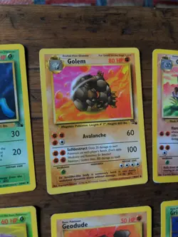 19 x 1999 Original Fossil Pokemon Cards (Includes rare 18/62 Ditto) - Image 5