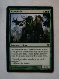 1x Paleoloth Conflux NM Green Rare MAGIC THE GATHERING MTG CARD x1 - Image 1