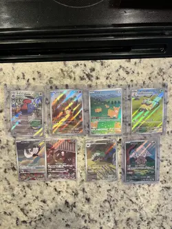 Pokemon TCG: Japanese ART RARE. Mixed Lot Of 8 Cards From Multiple S&V SETS - Image 1