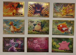 Gold Holo Box Hit - Flash Edition Safari 2025 - Lot Of 9 Cards (ALL NM) - Image 1