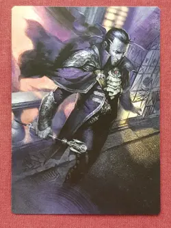 Magic The Gathering UNSTABLE FOIL VAMPIRE token card MTG - Image 2