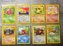 LP (Unlimited) COMPLETE Pokemon JUNGLE Set 32-Card UNCOMMON/COMMON Non-Holo - Image 4
