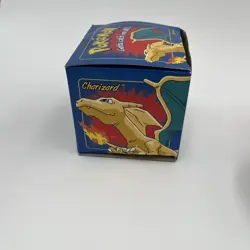Pokemon Charizard 23k Gold Plated Card & Ball w/ COA 1999 Burger King Blue Box! - Image 5