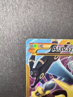Alakazam EX 125/124 - Fates Collide, Holo Secret Rare, Pokemon Card - Image 2