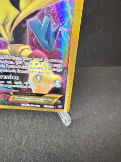Alakazam EX 125/124 - Fates Collide, Holo Secret Rare, Pokemon Card - Image 4