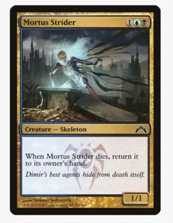 Mortus Strider #179 Gatecrash Magic Card With Protective Sleeve - Image 1