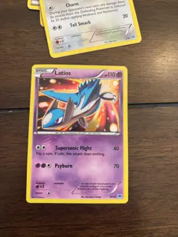 Latias & Latios XY Trainer Kit TCG Deck with box 51/60 cards - Image 2