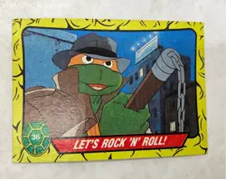 Lot Of Vintage TMNT Trading Cards Movie & Cartoon Styles - Image 4