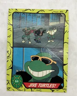 Lot Of Vintage TMNT Trading Cards Movie & Cartoon Styles - Image 5