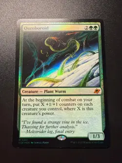 MTG #0201 Ouroboroid (Foil) Edge of Eternities Plant Wurm - Image 1