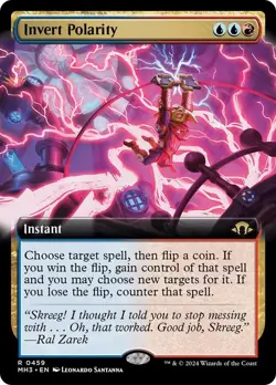 Invert Polarity Extended Art Modern Horizons 3 NM MTG - Image 1