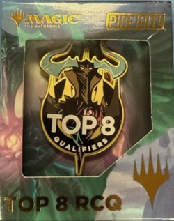 Mtg Magic the Gathering Top 8 RCQ Pin Ugin 2025 New - Image 1