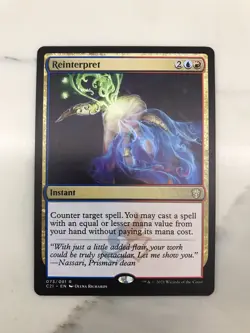 Reinterpret MTG Magic the Gathering Card LP Lightly Played C21 - Image 1
