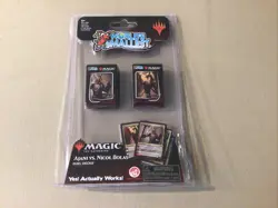 MTG Magic The Gathering Worlds Smallest Duel Decks Ajani vs Nicol Bolas - Image 1