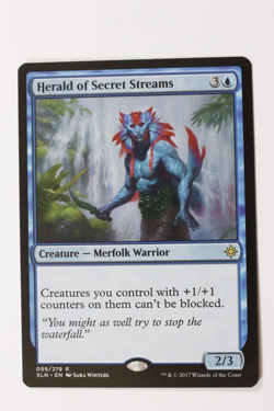 Magic the Gathering MTG Ixalan Herald of the Secret Streams NM - Image 1