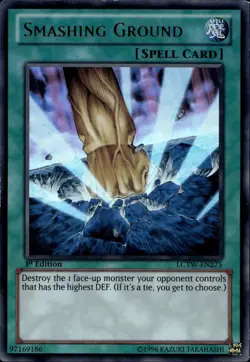 Smashing Ground EU 1st Ed Ultra LCYW-EN275 Yu-Gi-Oh! - Image 1