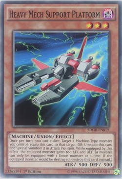 Yugioh Heavy Mech Support Platform SDGR-EN019 Common 1st Edition - Image 1