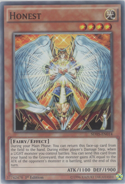 Yugioh Honest SDHS-EN014 Common 1st Edition - Image 1