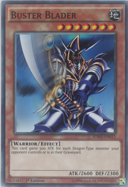 Yugioh Buster Blader SDMY-EN012 Common 1st Edition - Image 1