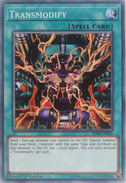 Yugioh Transmodify SDSB-EN029 Common 1st Edition - Image 1