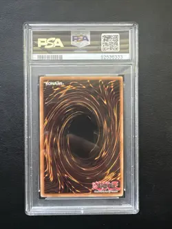 Yu-Gi-Oh! TCG 2003 PHARAONIC GUARDIAN HELPOEMER PSA 7 NM - Image 2