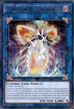 Yugioh - Topologic Zeroboros (Rare) (1st Edition) - CRBR-EN027 P - Image 1