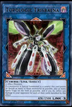 Yu-Gi-Oh! Topologic Trisbaena CRBR-EN051 Rare 1st Edition Y7 - Image 1
