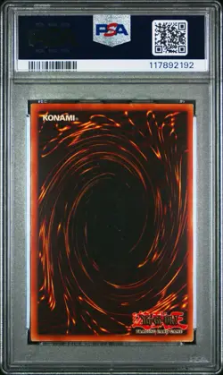 2002 Yu-Gi-Oh! Blue-Eyes Toon Dragon Magic Ruler MRL Unlimited Secret Rare PSA 8 - Image 2