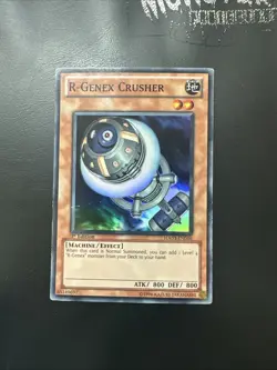 YUGIOH R-GENEX CRUSHER SUPER RARE HA03-EN016 1ST EDITION - Image 1